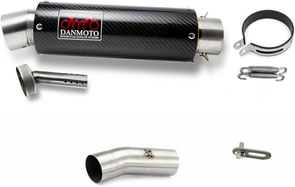 専用！ ZX10R ZX-10R 2008-2010 DANMOTO ダンモト カーボン スリップオン